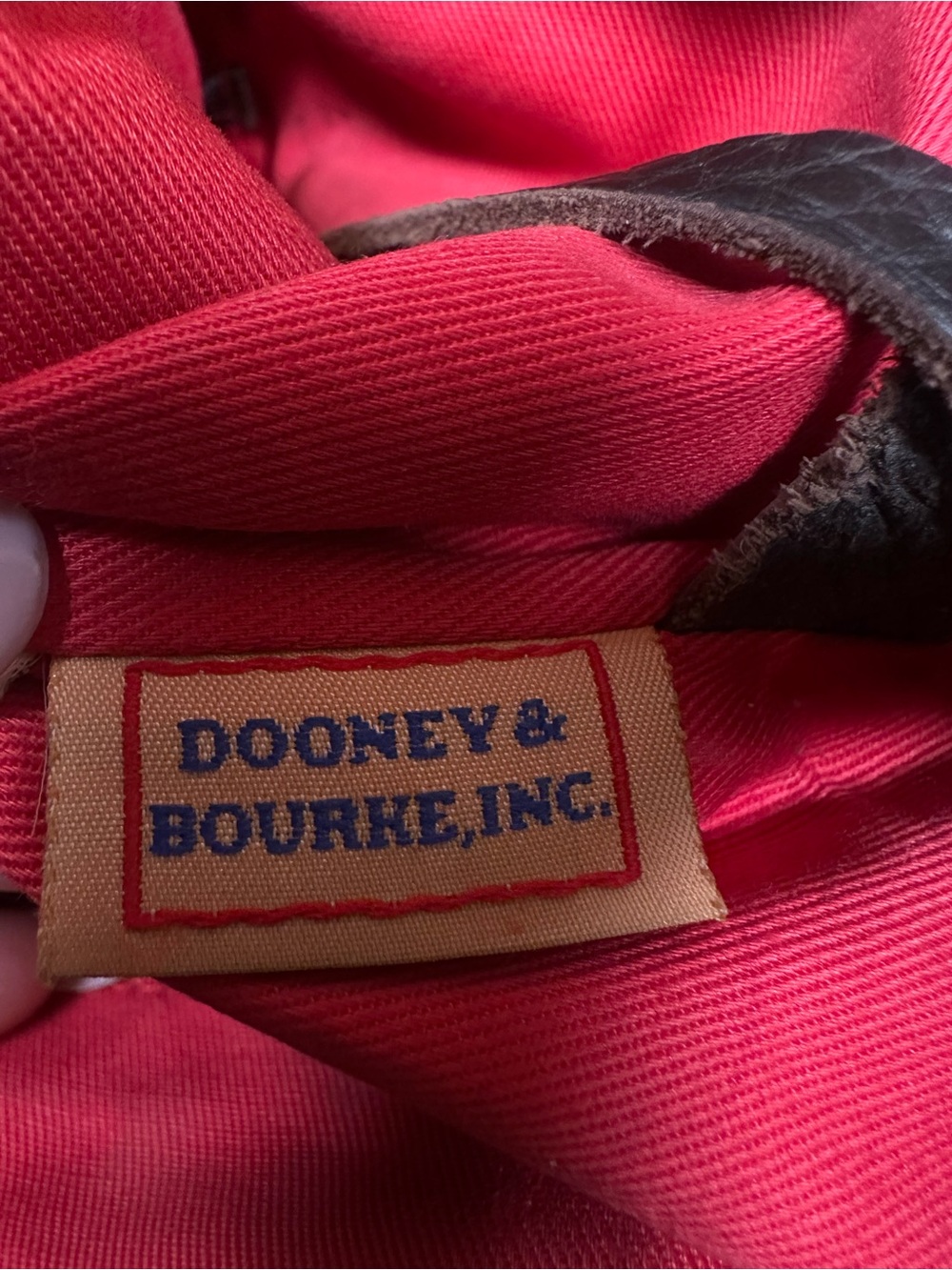 Dooney & Bourke Vintage Ladybug Picnic Madras Hobo Bag - Picture 15 of 17
